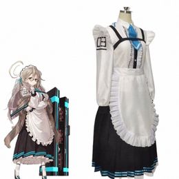 cos-hoho Blue Archive Murokasa Akane Game Suit Lovely Maid Dr Uniform Cosplay Costume Halen Party Role Play Outfit Women f7cY#