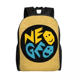 Backpack Neogeo Arcade For Men Women School College Student Bookbag Fits 15 Inch Laptop Bags