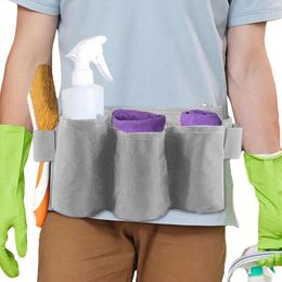 Storage Bags Tool Pouch Belt Waterproof Oxford Apron Adjustable Waist Utility Multi-Pocket Construction For Plumbing