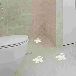 Bath Mats 1 Set Flower Shape Bathroom Stickers Bathtub Adhesive Non Slip Shower Decals With Tool