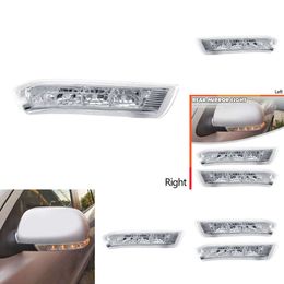 Upgrade New Rearview Mirror Turn Signal Light Hyundai Santa Fe 2010 2011 2012 for Veracruz IX55 2007-2012 LED Indicator Blinker Repeater