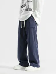 Men's Pants Presale ! Street Wear Men Cargo Hip Hop Jogger Harlan Male Harajuku Solid Color Casual Sweatpants Woman Black