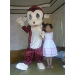 Mascot Costumes Foam Cute Naughty Monkey Cartoon Plush Christmas Fancy Dress Halloween Mascot Costume