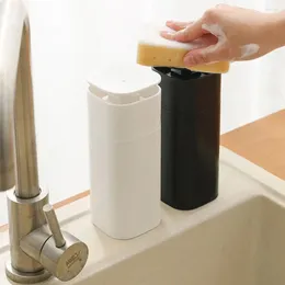 Storage Bottles Soap Dispenser Sink Countertop Bathroom Accessories Cosmetic Shampoo Bottle 500ml Household Kitchen Gadgets Pressing