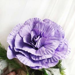 Head DIY Large Foam Rose Flowers Home Wedding Party Photography Background Wall Stage Decoration Fashion Crafts Floral