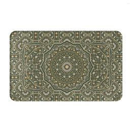 Carpets Vintage Arabic Pattern1 Doormat Rug Carpet Mat Footpad Bath Anti-slip Entrance Kitchen Bedroom Absorbent Dust Removal