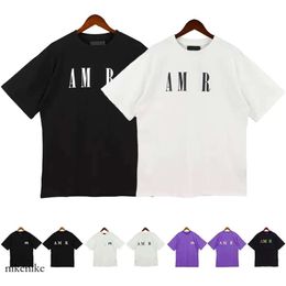 Men's T Shirts 2024 Summer Fashion Men/Women T-Shirts Oversized Print Hip Hop Short Sleeve Shirt Clothes Korean Style Streetwear Top Tee European Size