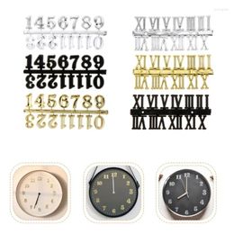 Table Clocks Clock Numerals Set DIY Wall Numbers Hands Replacement Part Arabic Roman Parts Wholesale