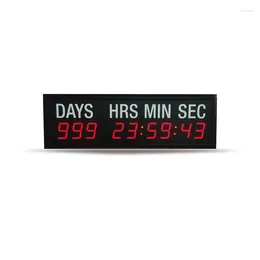 Wall Clocks 9-bit 1.8-inch Positive And Negative Countdown Suspended Front Rear Timer Led Android Display Day / Hour Minute Second