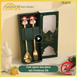 Coffee Scoops Christmas Tableware Exquisite High Quality Stainless Steel Cute And Creative Elk Design The Perfect Gift For Lovers