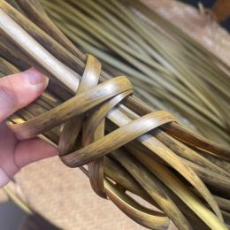 Storage 500G 70M Wood Grain Woven Rattan flat synthetic rattan weaving material plastic rattan for knit and repair chair table synthetic