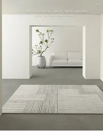 Carpets J2675 Carpet Living Room Light Luxury Nordic Sofa Coffee Table Mat