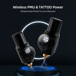 Machine 1500mah Mini Wireless Tattoo Power Supply Quick Charge for Professional Rca Connector Rotary Tattoo Gun Pmu Pen Hine