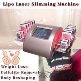 Lipo Laser Slimming Machine Body Shaping Lipolaser Diode Weight Loss Orange Peel Organisation Improving