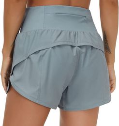 Active Shorts Damen Activewear Badeshorts Badeshorts Boardshorts Herren Badeshorts entspannte lockere elastische Taille lässige aktive kürzere Laufshorts Kleidung