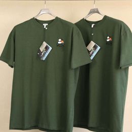 men t shirt designer T shirts mens womens fashion panda letters embroidery graphic tee summer high quality short sleeve Shirt
