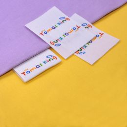 accessories Custom Folding Labels / Custom Brand labels, Clothing labels, Children's clothing ,Sewing (FR118)