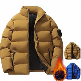 2023 nuovo arrivo inverno piumini uomo soprabito Fi addensare cappotti caldi per uomo con cappuccio nero Parka w4sb #