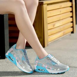 Casual Shoes Women White Sneakers Platform Breathable Outdoor Light Weight Sports Walking