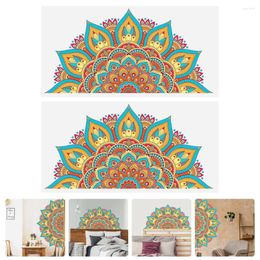 Wallpapers Wall Decals Peel And Stick Mandala Sticker Boho Stickers Self-adhesive Wallpaper