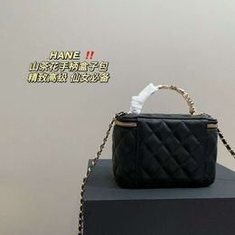 carteira bolsa de luxo saco Chanelace Camellia manusear bolsa de maquiagem longa saco de caixa de caixa de caixa de feminino de mini saco de lanchonete