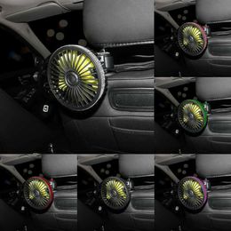 2024 Portable Usb Car Crystal Fan Car Cooling Air Conditioner Automobile Decoration Diamond Car Accesories Interior For Woman