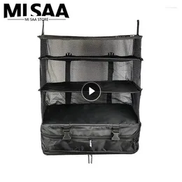 Storage Bags Convenient Hanging Wardrobe Organiser Portable Packaging Solutions Practical Suitcase Foldable Durable