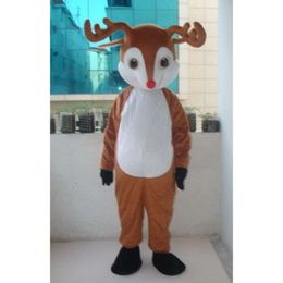 Mascot Costumes Foam Deer Reindeer Moose Cartoon Plush Christmas Fancy Dress Halloween Mascot Costume