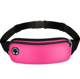 Sports Waist Pack Fanny Pack Wallet Adjustable Men Women Running Pouch Belt Portable Phone Holder Gym Bum Running Bags