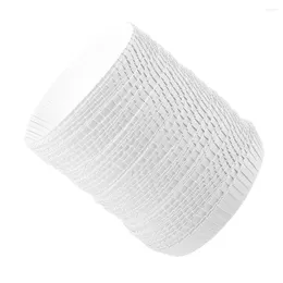 Disposable Cups Straws 100 Pcs Paper Cup Lid Lids Tops Coffee Drinking Cover Caps Travel Glasses