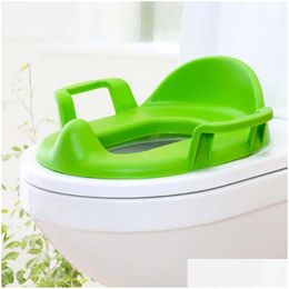 Toilet Seat Covers Pp Soft Adjustable Easy Clean Baby Children Toddler Training Care Potties Pedestal Pad Ring Drop Delivery Home Gard Otc7T