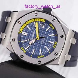 Iconic AP Wristwatch Royal Oak Series 15710ST OO Precision Steel 42mm Gauge Automatic Mechanical Watch A027CA.01/blue Face