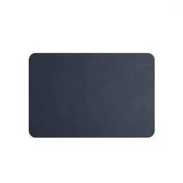 Table Mats Faux Leather Mat Waterproof Placemats Heat-resistant Dining Protection Pads Non-slip Insulation Kitchen