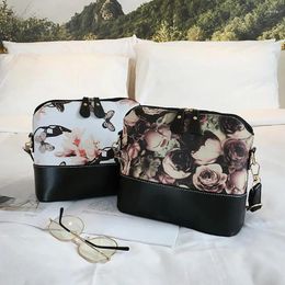 Bag Luxury Handbags Women Bags Leather Designer 2024 Messenger Shoulder Crossbody For With Butterfly Dragonfly Floral