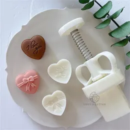 Baking Moulds 20g Mini Shape Gift Mooncake Mould -Autumn Festival Green Bean Cake Cookie Stamp Valentine's Pastry Mould