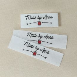 accessories Custom Sewing labels / Brand labels, Custom Clothing Tags, Cotton Ribbon label, Handmade label (FR007)