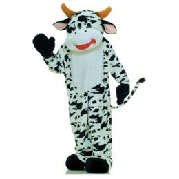 Mascot Costumes Foam Cute Cow Cartoon Plush Christmas Fancy Dress Halloween Mascot Costume