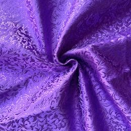 Fabric 75X100CM Brocade Jacquard Wheat Flower Design Damask Fabrics Sewing Quilting Skinfriendly Silk Satin DIY Craft Cheongsam Kimono