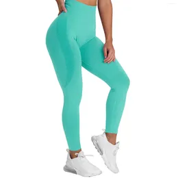 Women's Pants Leisure Trend High Waist Seamless Slim Fit Solid Colour Sports Daily Causal Fitness Hip Lifting Yoga