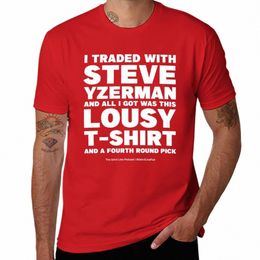 new The Yzerman Special TM T-Shirt korean fi cute clothes graphics t shirt t shirt man plain white t shirts men K21u#