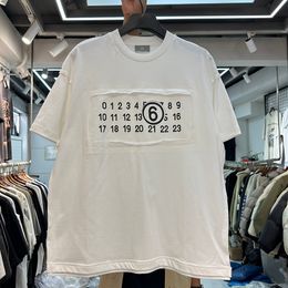 Tees T Shirts Mens Shirt Number Printed US Size Tshirts High Street Real Pics 24SS