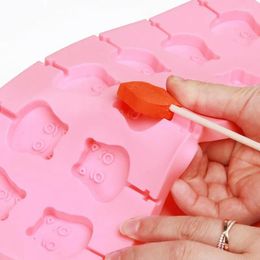 Baking Moulds Kitchen Gadgets Biscuit Moulds Silicone Chocolate Lollipop Food Grade Accessories 1Pcs Without Stick