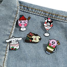 girl kuromi melody cats pin Cute Anime Movies Games Hard Enamel Pins Collect Cartoon Brooch Backpack Hat Bag Collar Lapel Badges