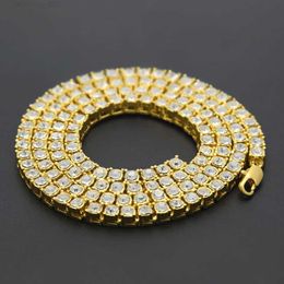 Rhinestone Tennis Bracelet Hip-Hop Style Simulated Diamond Bracelets Bling Jewellery Gift Gold Sliver Mens Punk Bracelet2448