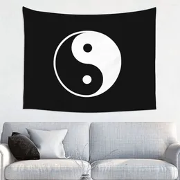 Tapestries Yin Yang Symbol Tapestry Home Decor Customised Hippie Wall Hanging Peace Serenity Harmony For Living Room