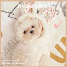 Dog Apparel Cotton Padded Pet Clothing Plush And Thick Jacket Warm Cold Protection