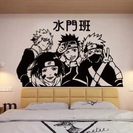 Stickers Cartoon team Wall Decal Japanese Manga Wall Vinyl Sticker Anime Style Home bay room Decorative Painting