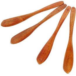 Baking Tools Wooden Butter Knives Cheese Spreader Jam Cake Kitchen Tool Gadgets