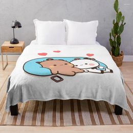 Blankets Bear And Panda Bubu Dudu Balloon Throw Blanket For Baby Single