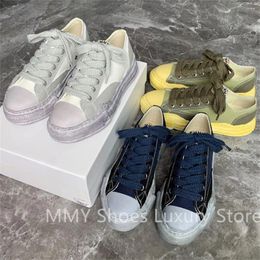 Casual Shoes Vintage Washed Yasuhiro For Men Dissolve Sole Streetwear MMY Men's Mihara Women's Sneakers